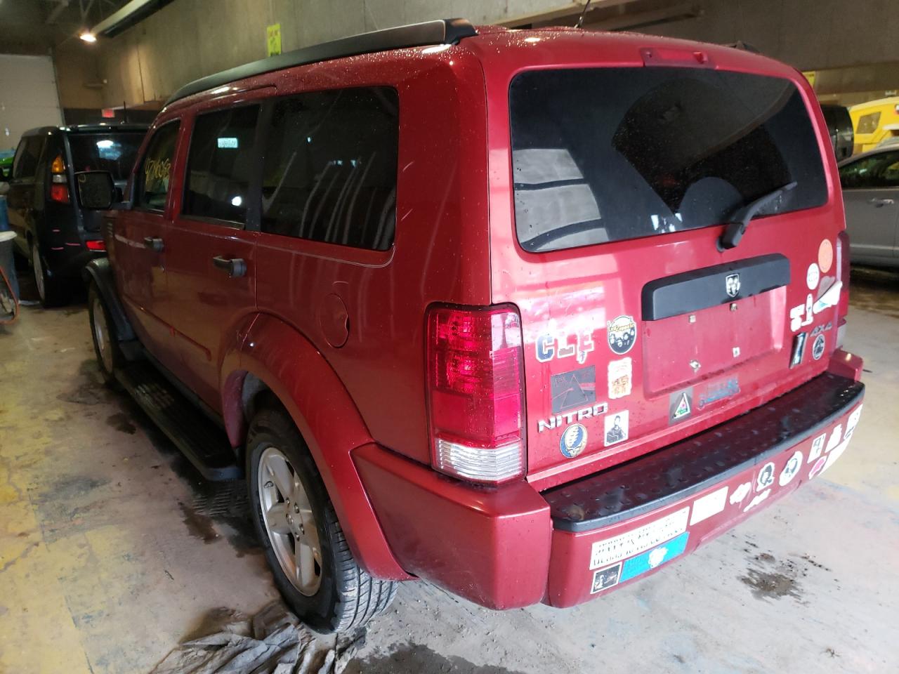 Photo 3 from auction – 2007 DODGE NITRO SXT with VIN 1D8GU28K27W731395