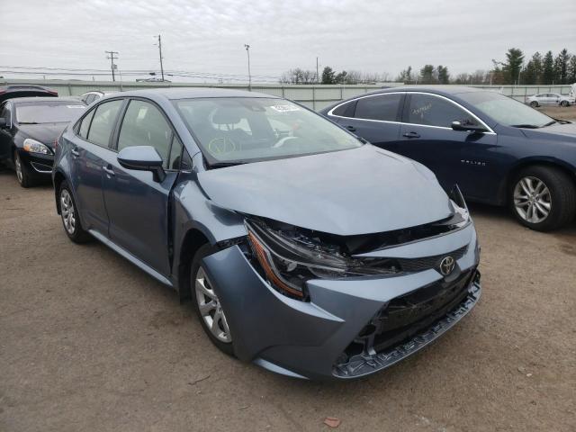TOYOTA COROLLA LE 2021 with VIN JTDEPMAE5MJ170633 - Photo from auction