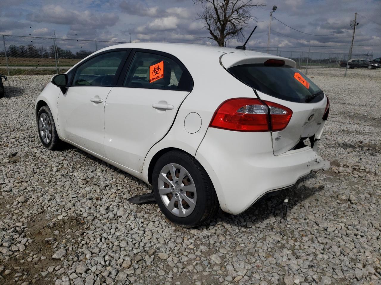 Photo 3 from auction – 2013 KIA RIO LX with VIN KNADM5A3XD6262488