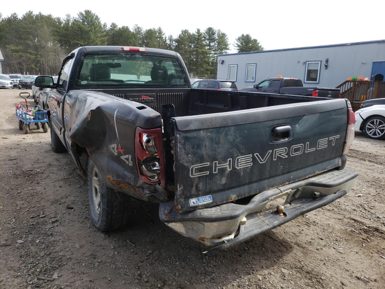 Photo 3 from auction – 2004 CHEVROLET SILVERADO with VIN 1GCEK14V84E275023