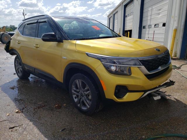 KIA SELTOS S 2021 with VIN KNDEUCAA3M7198797 - Photo from auction