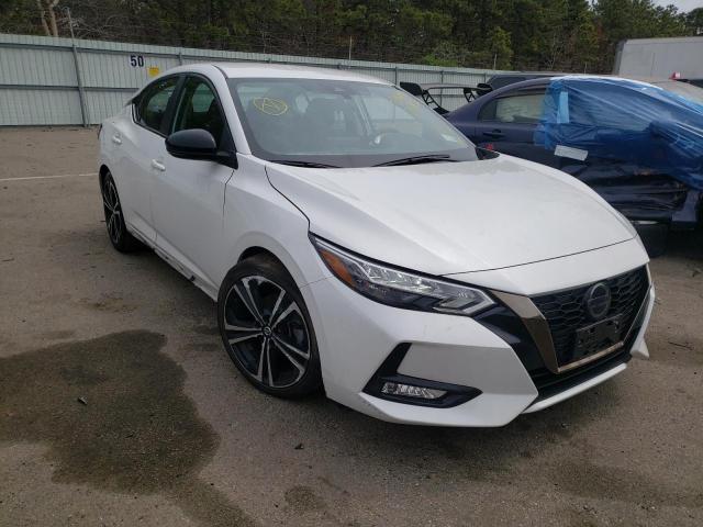 NISSAN SENTRA SR 2020 with VIN 3N1AB8DV3LY213802 - Photo from auction