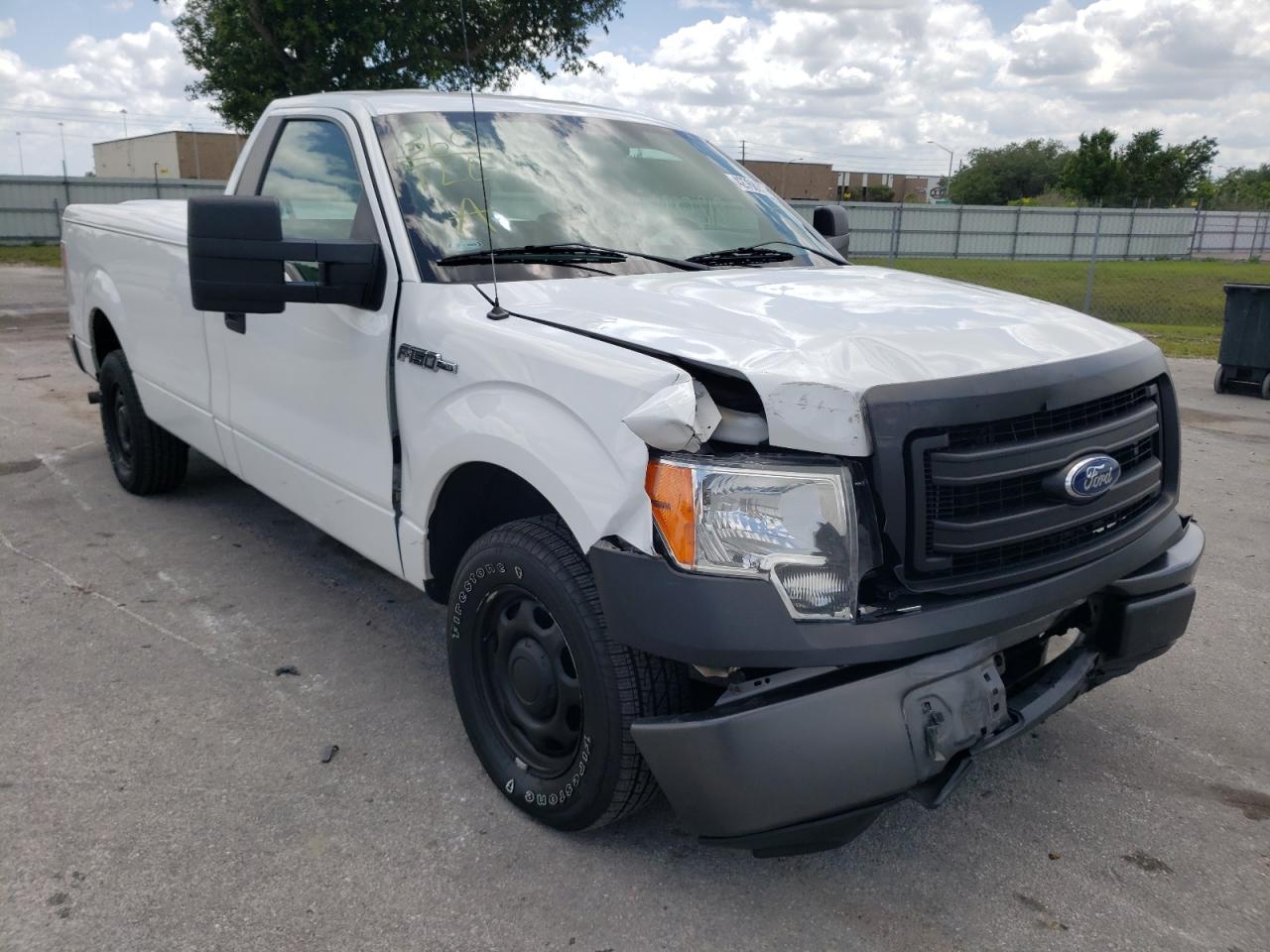 FORD F150 2013 with VIN 1FTMF1CM1DKD91948 - Photo from auction