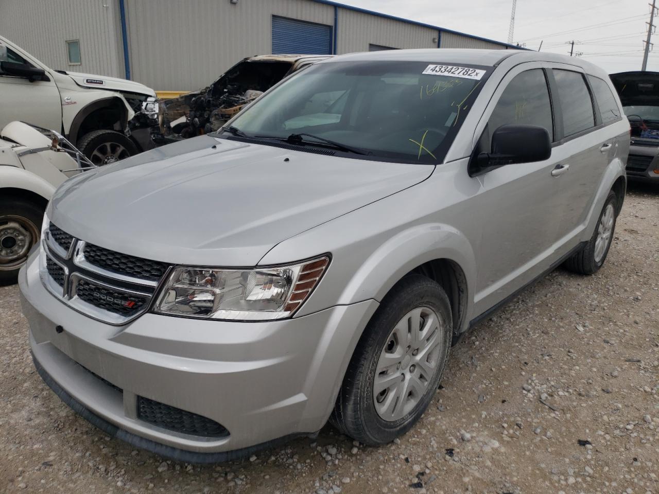 Photo 2 from auction – 2014 DODGE JOURNEY SE with VIN 3C4PDCAB1ET164355