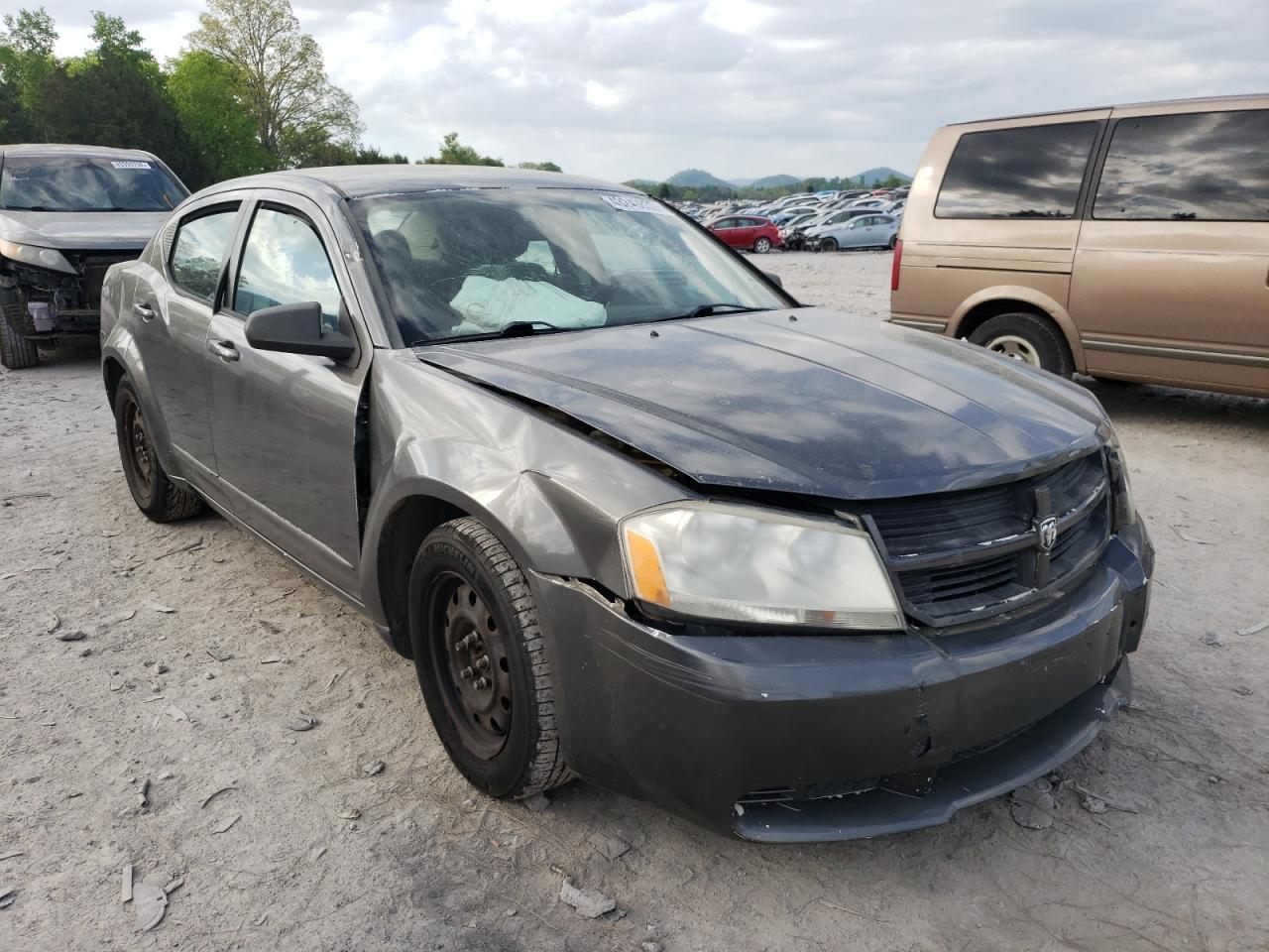 DODGE AVENGER SE 2008 with VIN 1B3LC46K38N236288 - Photo from auction