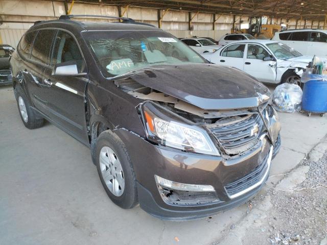 CHEVROLET TRAVERSE L 2015 with VIN 1GNKRFED5FJ166456 - Photo from auction
