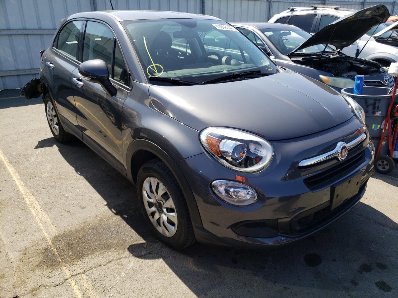 FIAT 500X POP 2018 with VIN ZFBCFXAB4JP721499 - Photo from auction