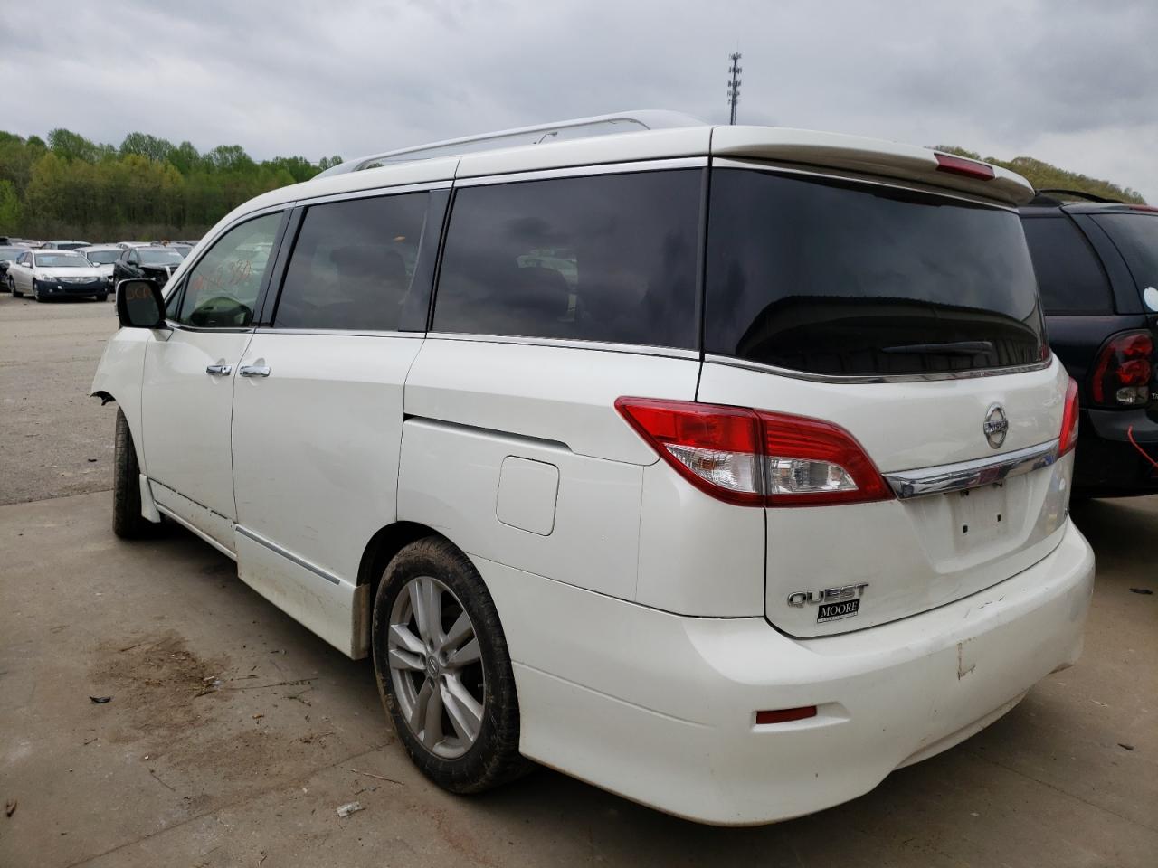 Photo 3 from auction – 2012 NISSAN QUEST LE with VIN JN8AE2KP2C9045215