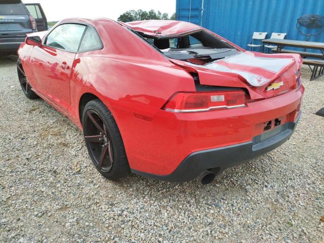Photo 3 from auction – 2014 CHEVROLET CAMARO LS with VIN 2G1FA1E30E9284459