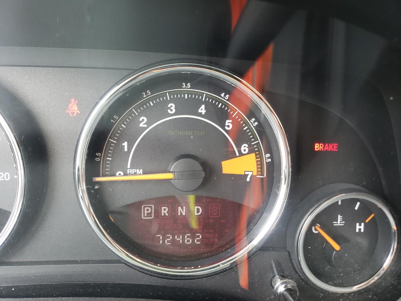 Photo 8 from auction – 2017 JEEP COMPASS LA with VIN 1C4NJDEB4HD108288