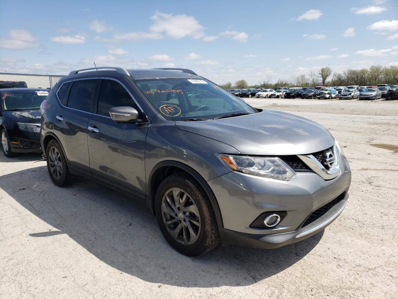 Photo 1 from auction – 2015 NISSAN ROGUE S with VIN 5N1AT2MT5FC920995