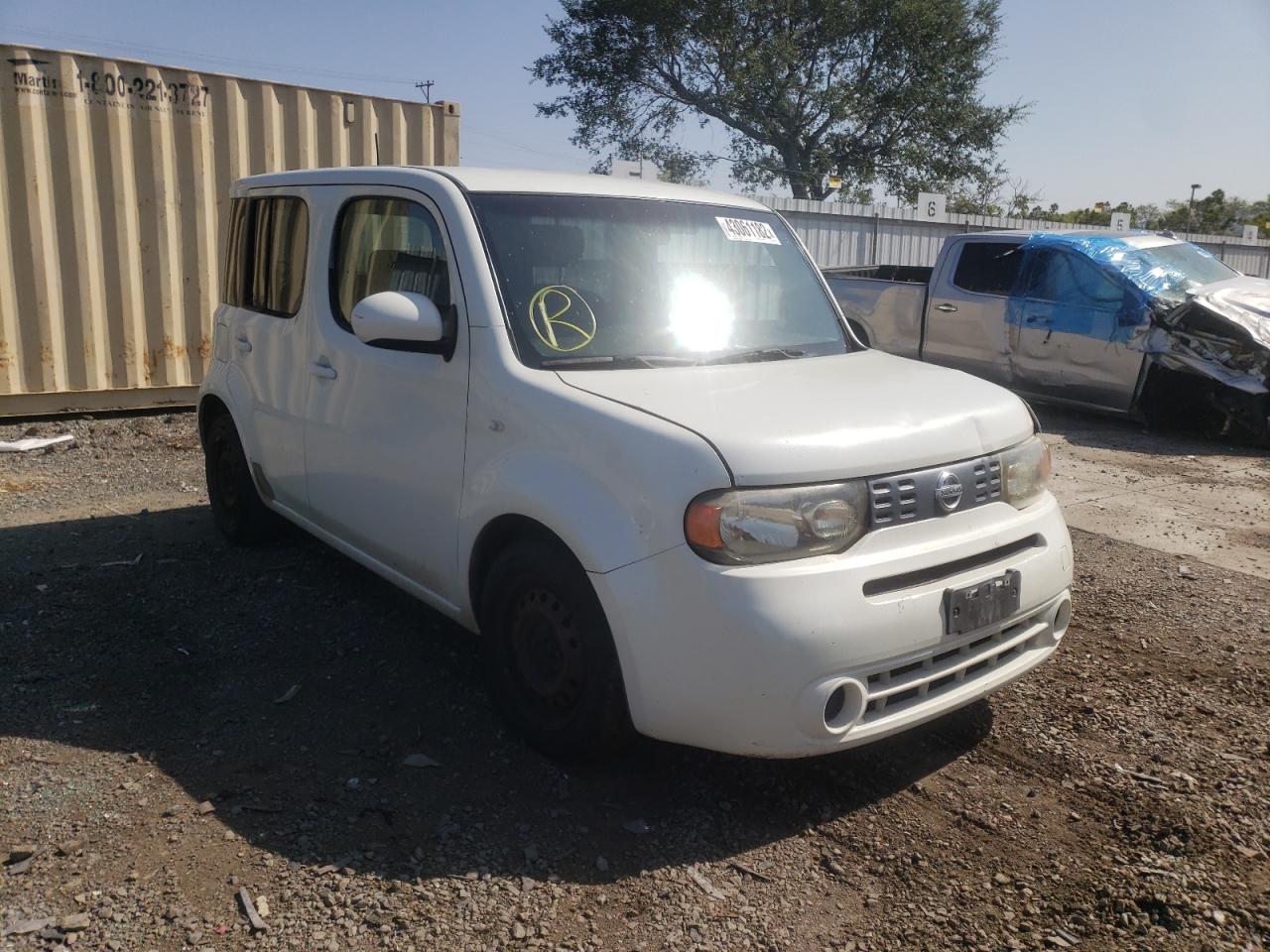 NISSAN CUBE BASE 2009 with VIN JN8AZ28R89T124249 - Photo from auction