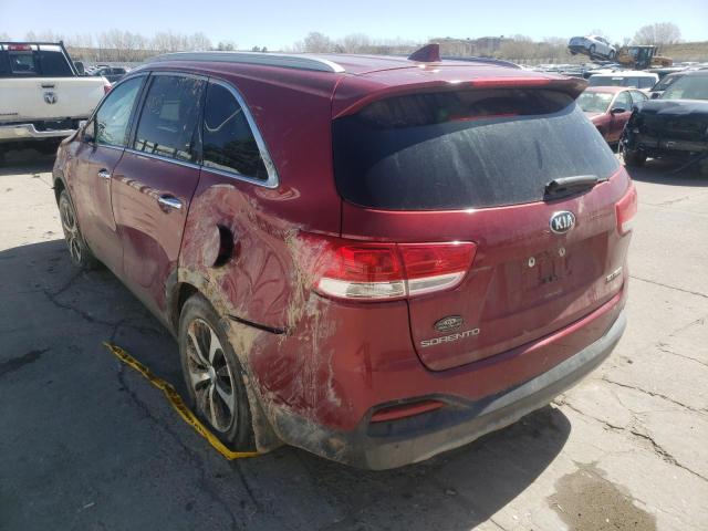 Photo 3 from auction – 2017 KIA SORENTO EX with VIN 5XYPHDA17HG235491