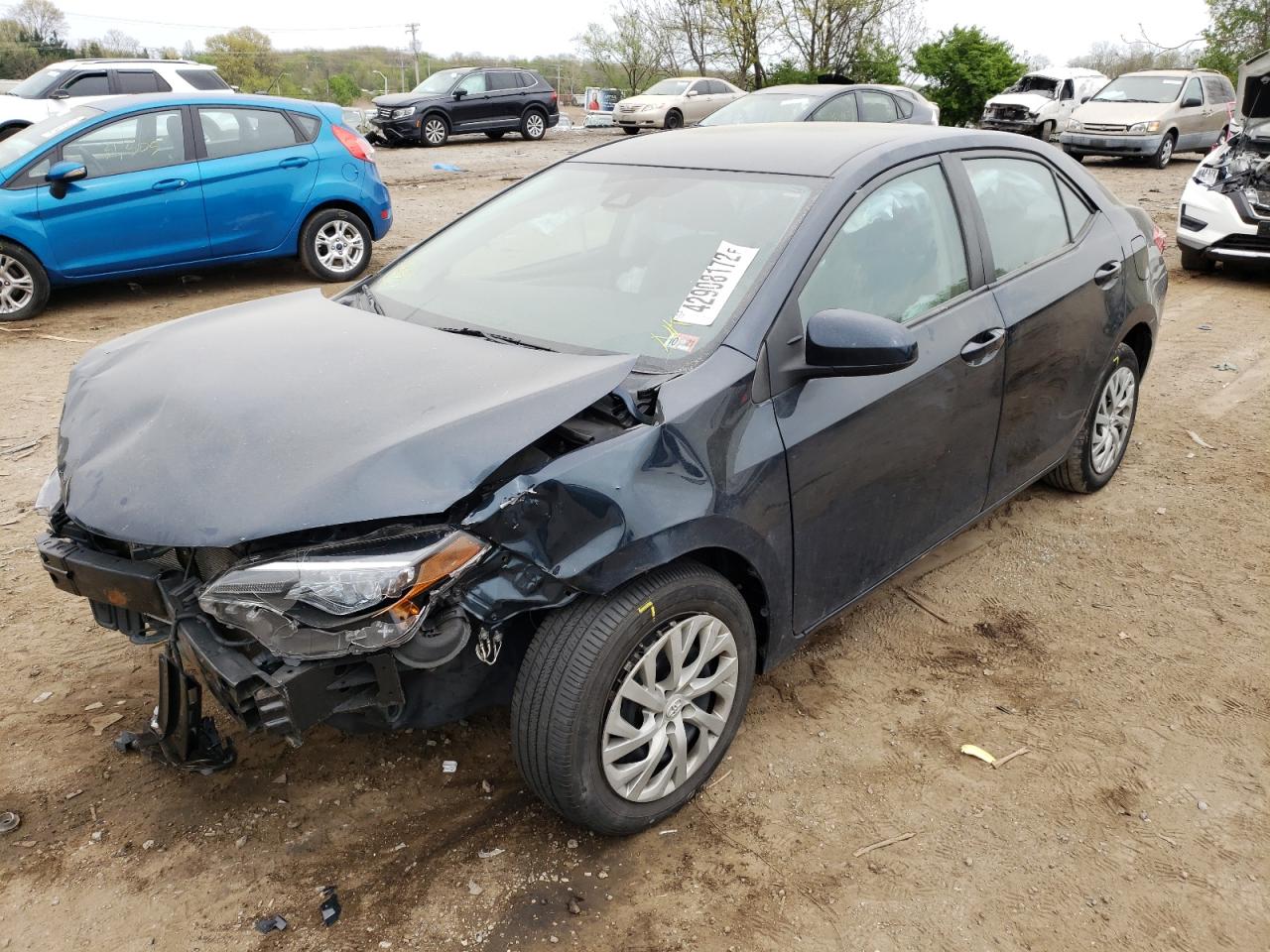Photo 2 from auction – 2018 TOYOTA COROLLA L with VIN 2T1BURHE1JC042699