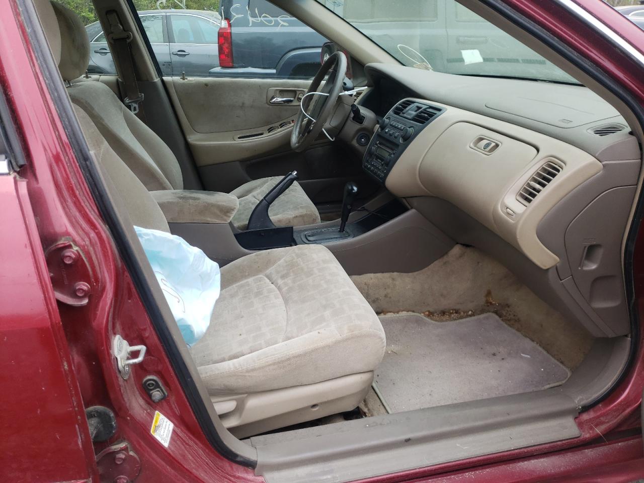 Photo 5 from auction – 2001 HONDA ACCORD EX with VIN 1HGCG66801A002904
