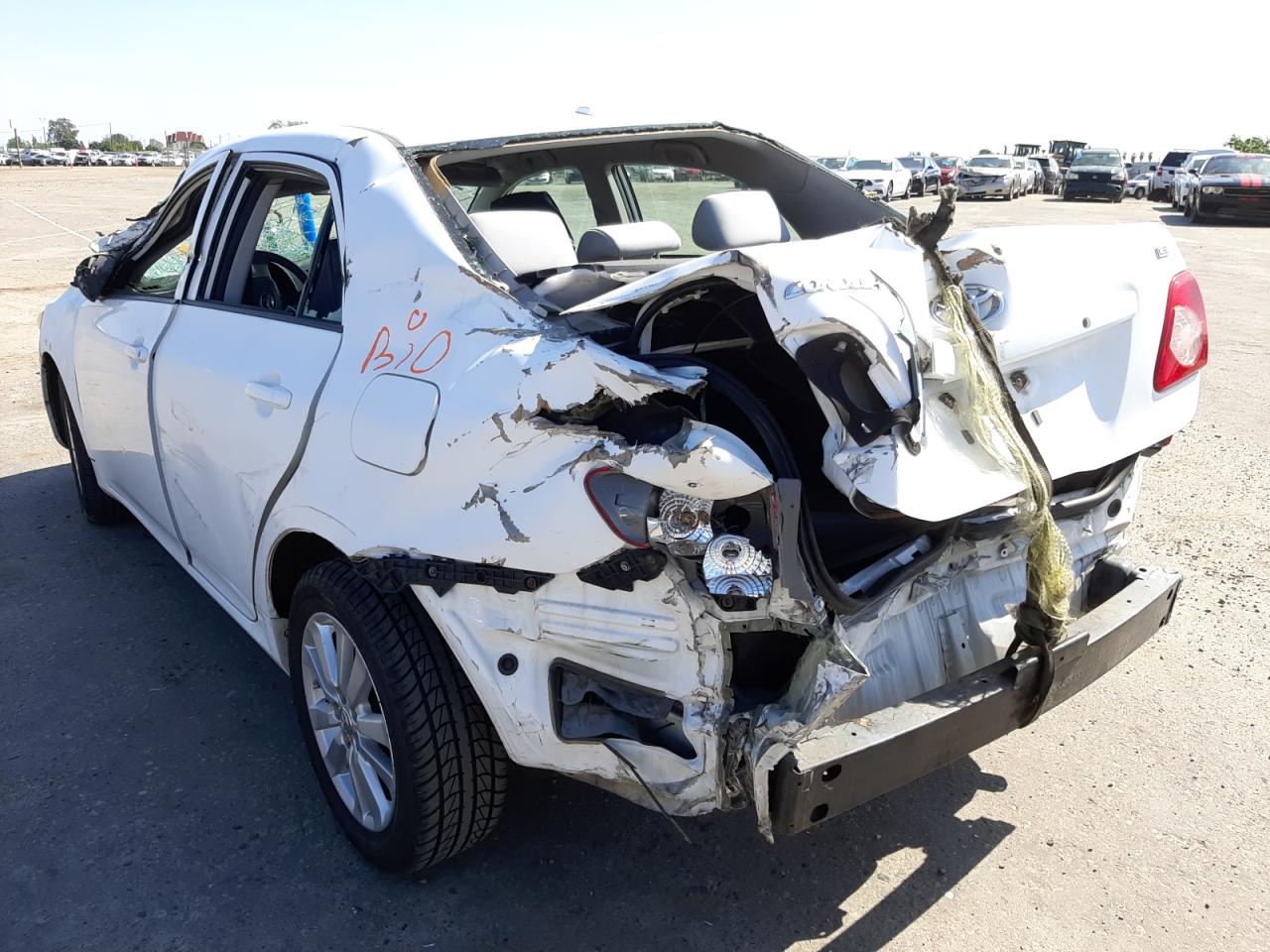 Photo 3 from auction – 2010 TOYOTA COROLLA BA with VIN 1NXBU4EEXAZ232524