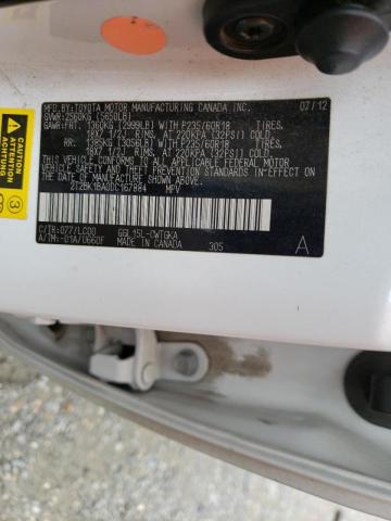 Photo 10 from auction – 2013 LEXUS RX 350 BAS with VIN 2T2BK1BA0DC167884