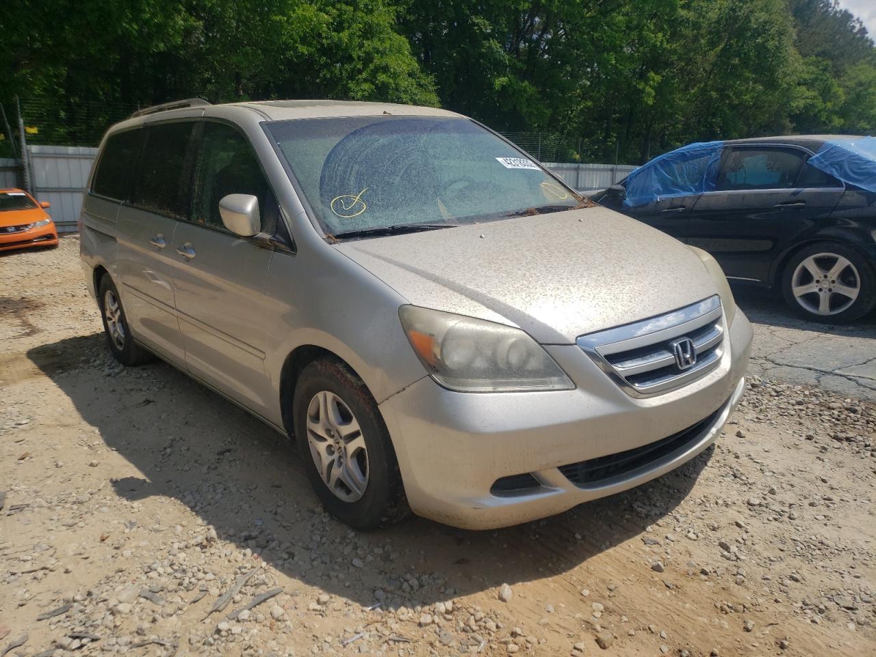 HONDA ODYSSEY EX 2005 with VIN 5FNRL38615B417936 - Photo from auction