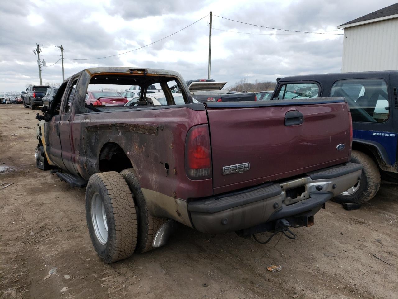 Photo 3 from auction – 2007 FORD F350 SUPER with VIN 1FTWX32P97EB10687