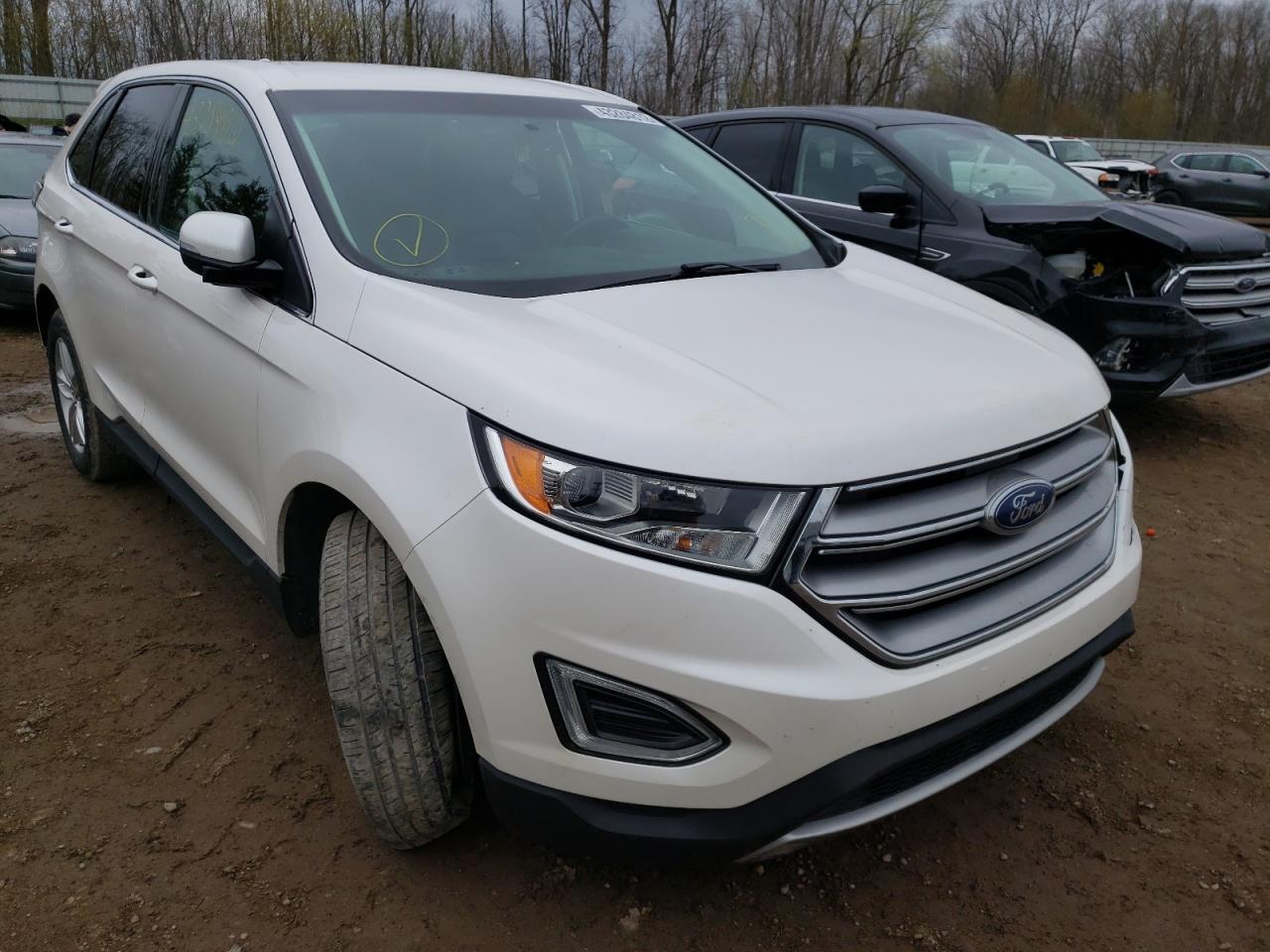 FORD EDGE SEL 2016 with VIN 2FMPK4J84GBB87932 - Photo from auction