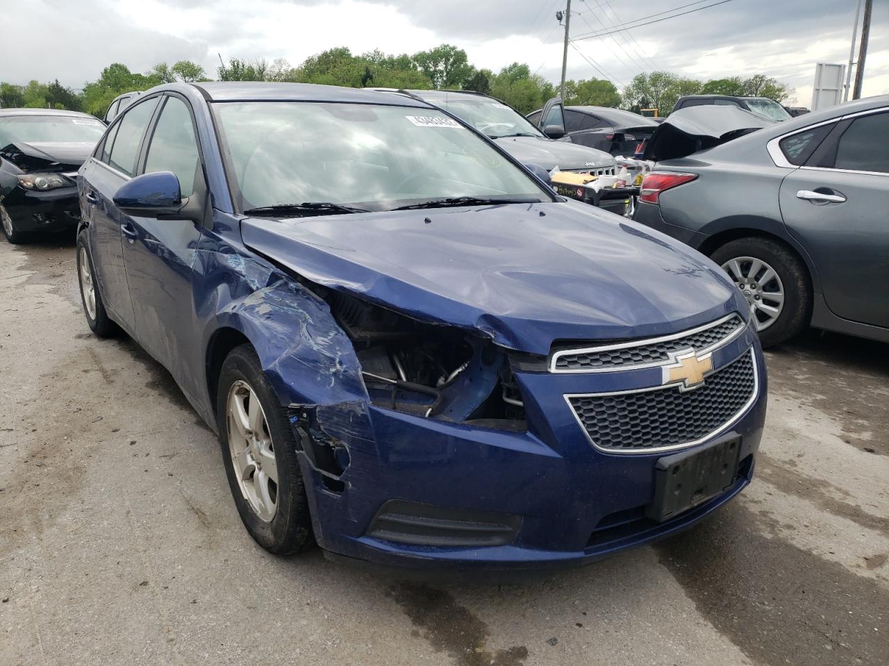 CHEVROLET CRUZE LT 2012 with VIN 1G1PF5SC8C7403729 - Photo from auction
