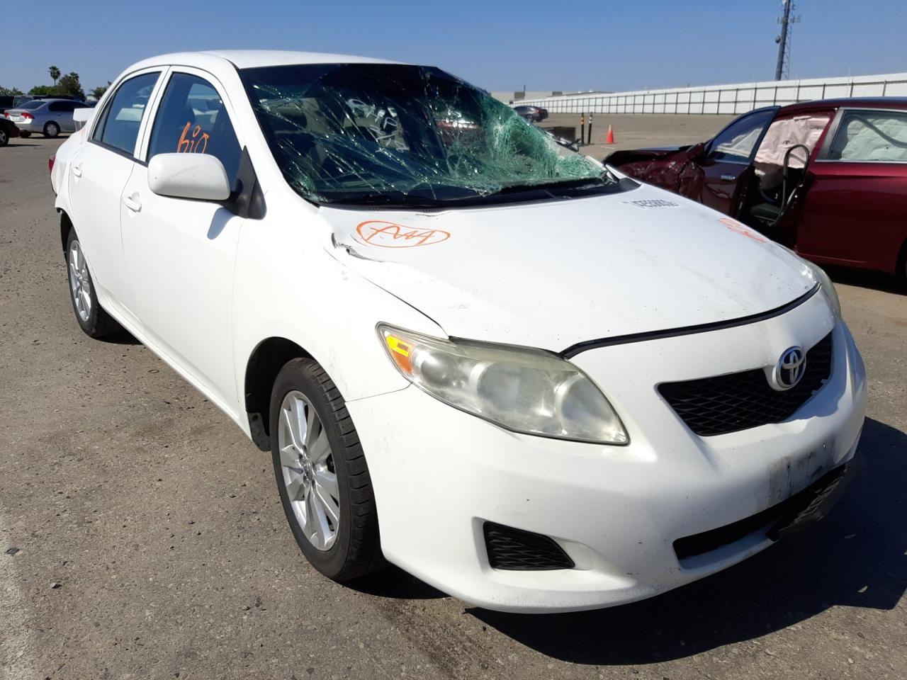 TOYOTA COROLLA BA 2010 with VIN 1NXBU4EEXAZ232524 - Photo from auction