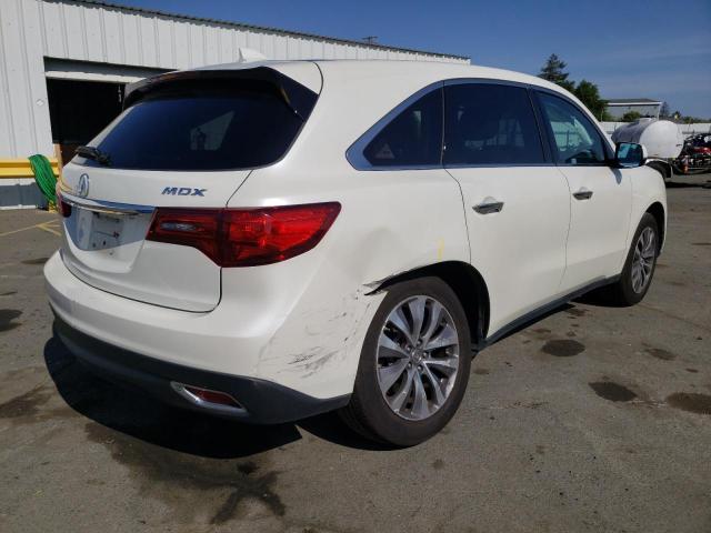 Photo 4 from auction – 2015 ACURA MDX TECHNO with VIN 5FRYD3H44FB002116