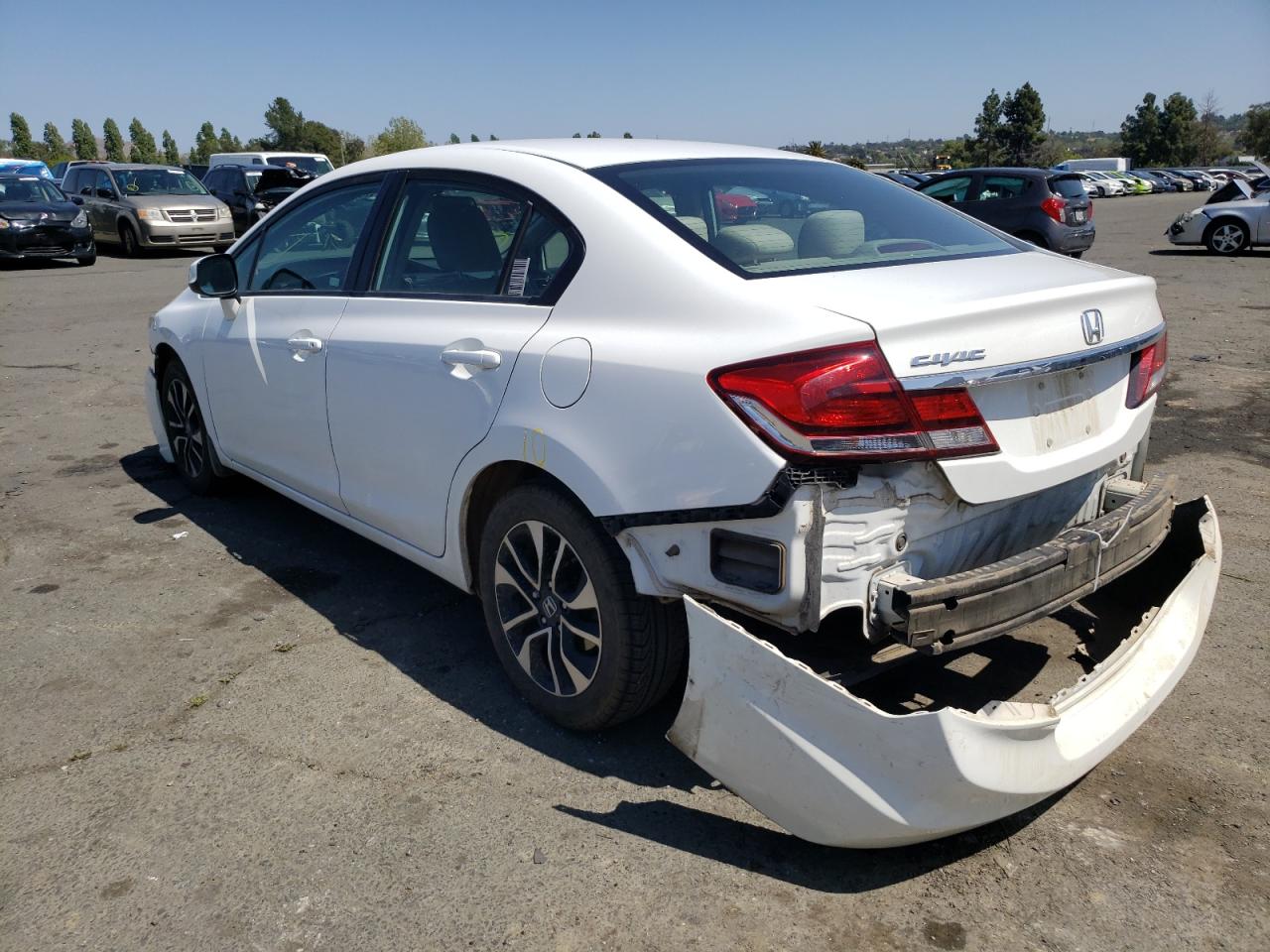 Photo 3 from auction – 2013 HONDA CIVIC EX with VIN 19XFB2F82DE244405