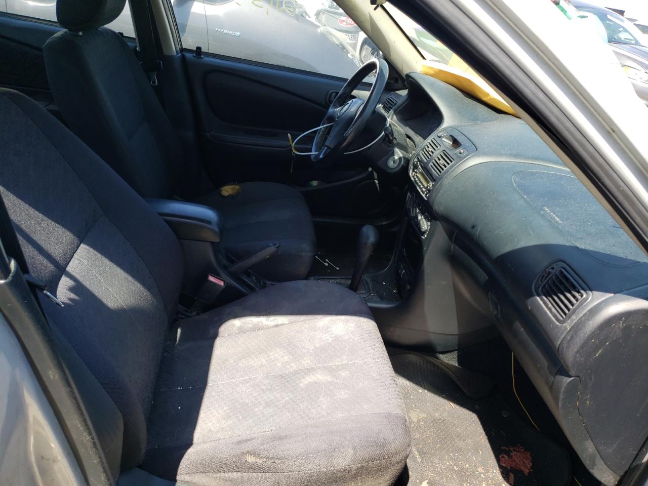 Photo 5 from auction – 2001 TOYOTA COROLLA CE with VIN 1NXBR12E71Z527276