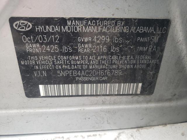 Photo 10 from auction – 2013 HYUNDAI SONATA GLS with VIN 5NPEB4AC2DH616789