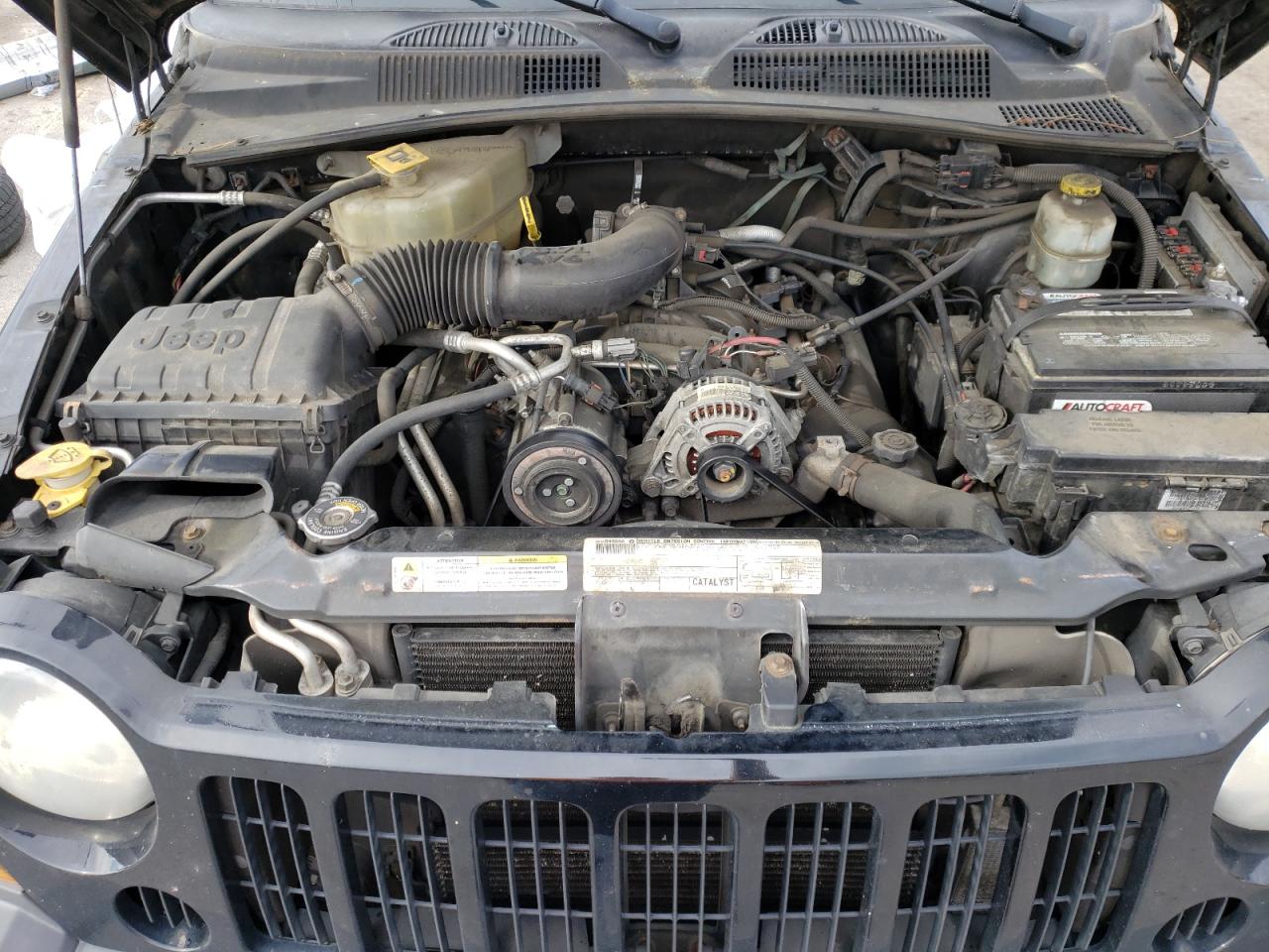 Photo 7 from auction – 2007 JEEP LIBERTY SP with VIN 1J4GL48K87W712213
