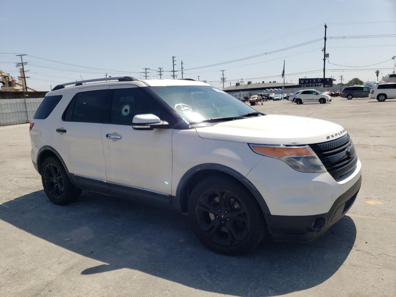 FORD EXPLORER L 2015 with VIN 1FM5K7F81FGB50412 - Photo from auction