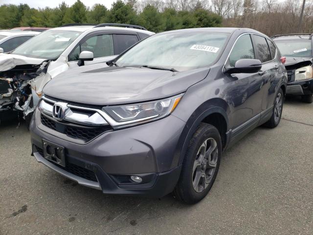 Photo 2 from auction – 2018 HONDA CR-V EX with VIN 7FARW2H57JE046174