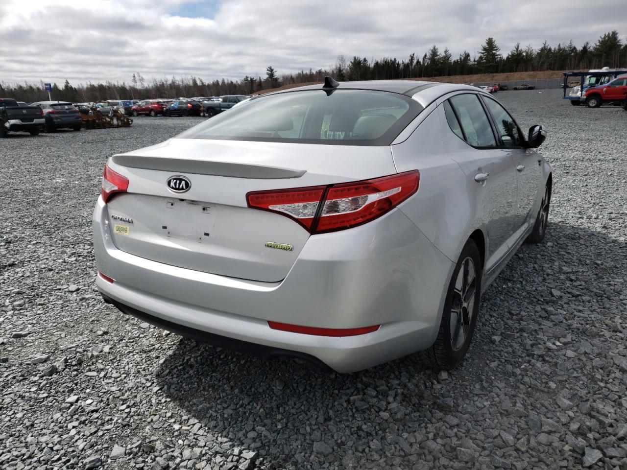 Photo 4 from auction – 2011 KIA OPTIMA HYB with VIN KNAGM4AD9B5001274