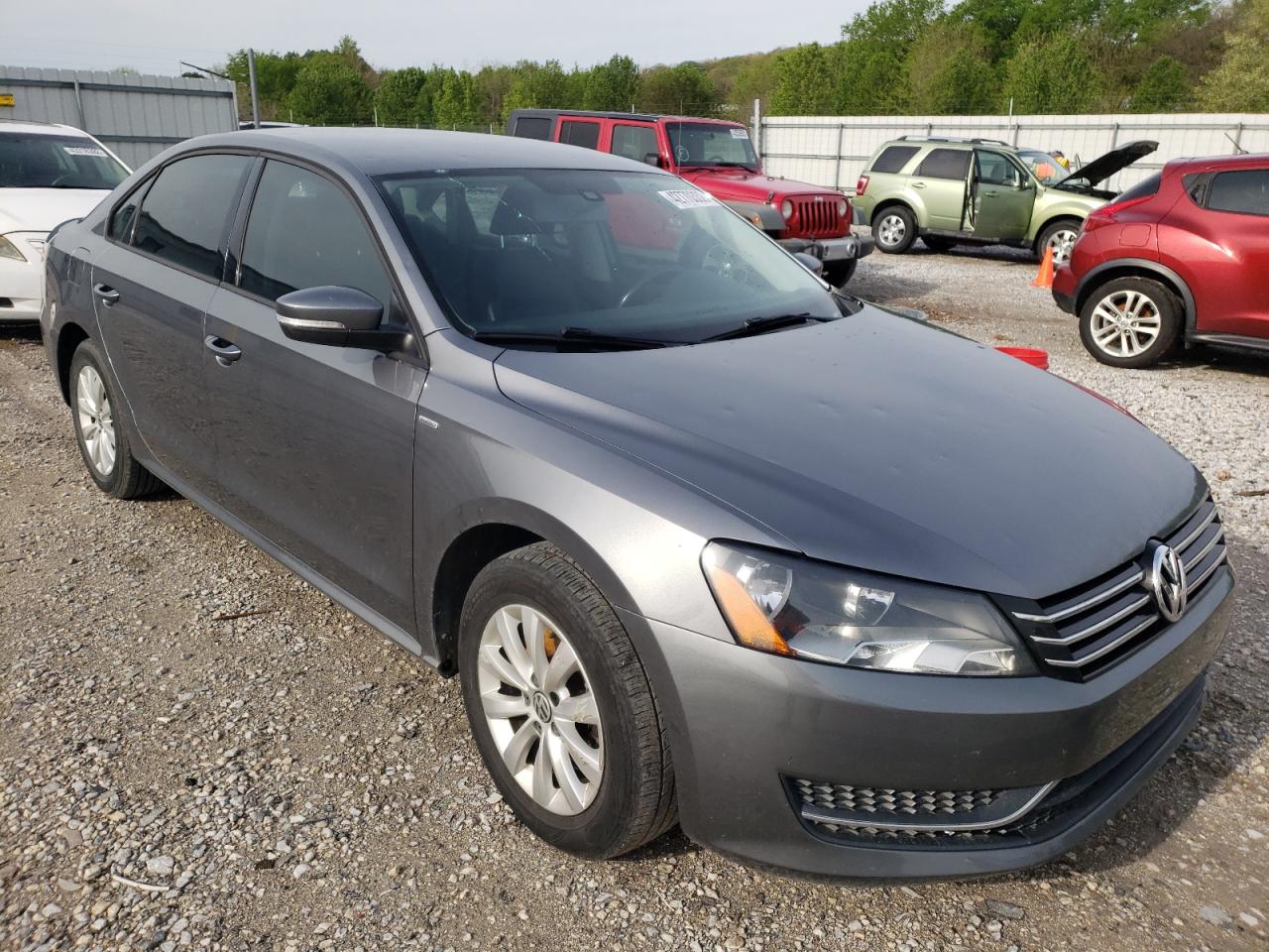 VOLKSWAGEN PASSAT S 2014 with VIN 1VWAT7A30EC074082 - Photo from auction