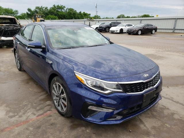 KIA OPTIMA EX 2019 with VIN 5XXGU4L19KG338366 - Photo from auction