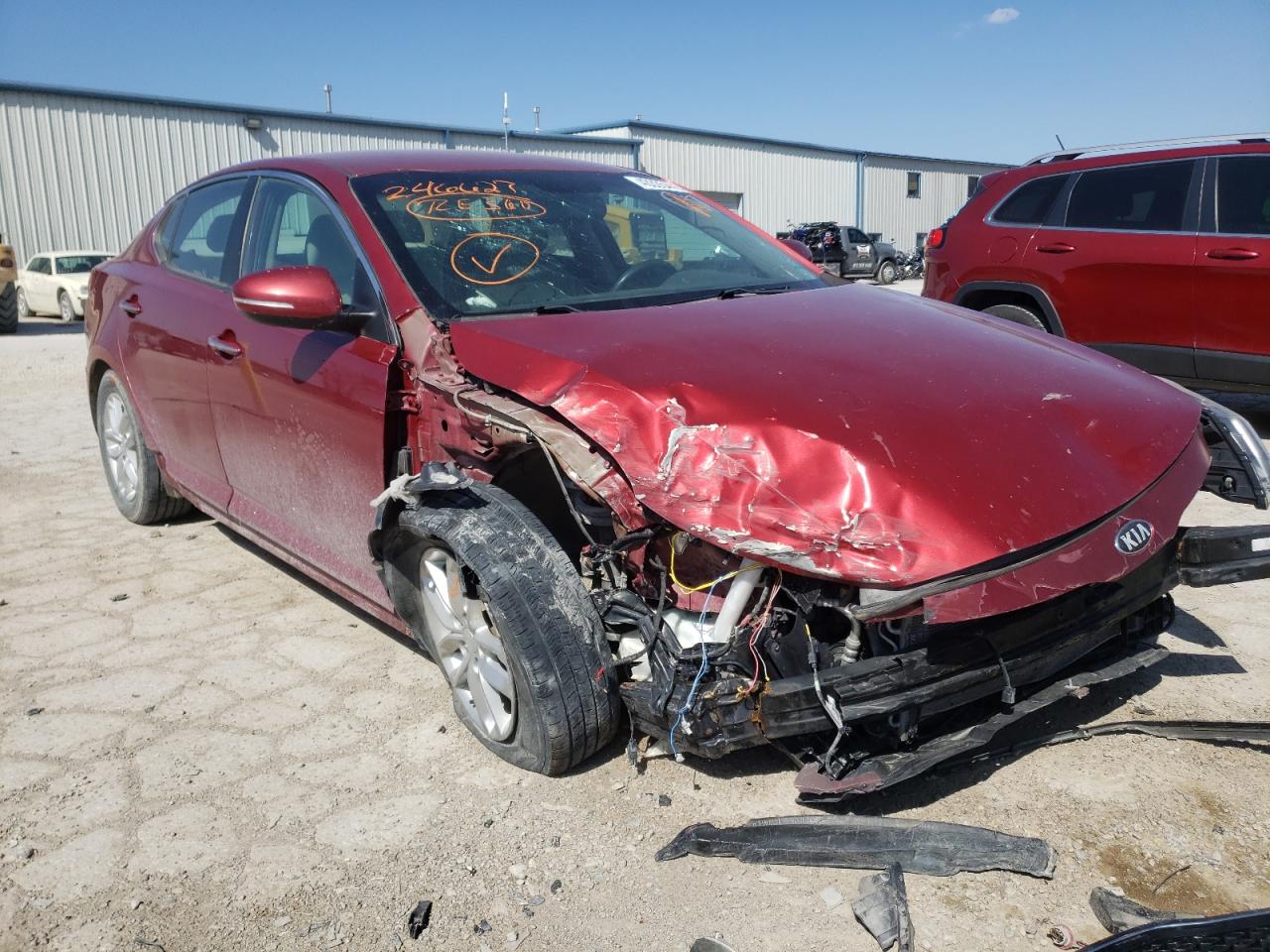 Photo 1 from auction – 2013 KIA OPTIMA LX with VIN 5XXGM4A78DG246627