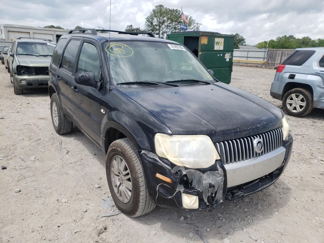 MERCURY MARINER 2006 with VIN 4M2YU56156DJ00207 - Photo from auction
