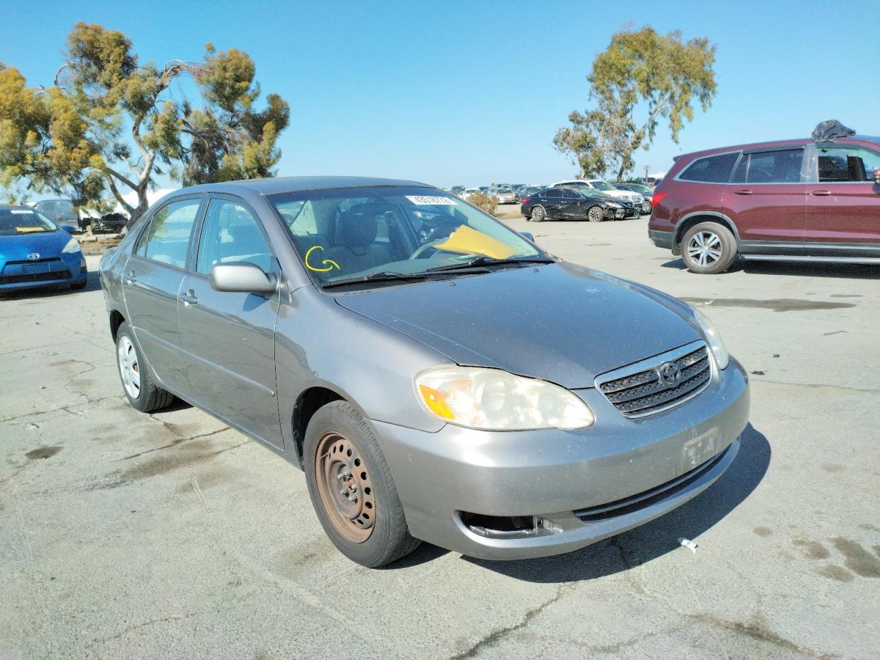 TOYOTA COROLLA CE 2007 with VIN 1NXBR30E47Z917615 - Photo from auction