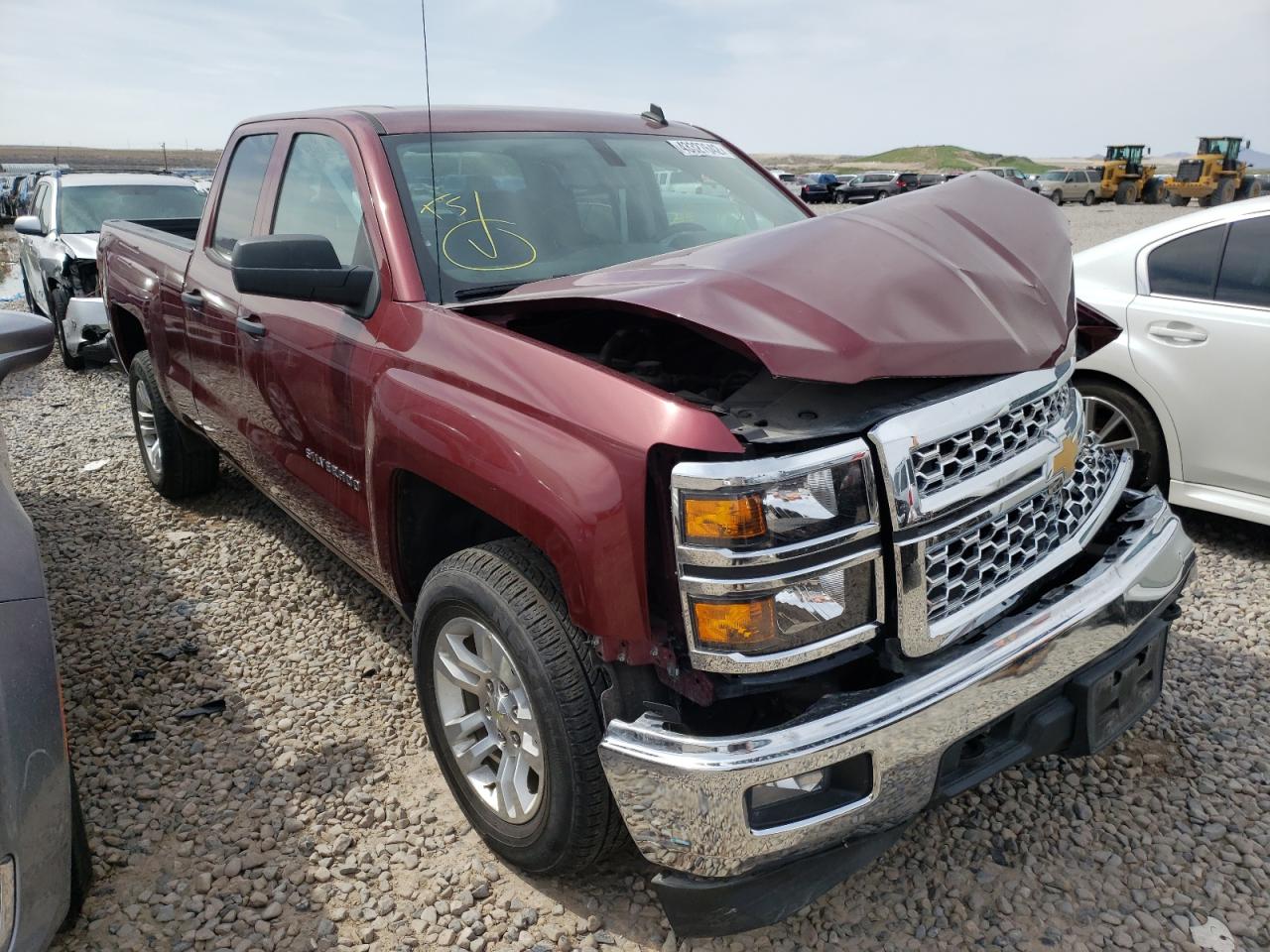 Photo 1 from auction – 2014 CHEVROLET SILVERADO with VIN 1GCVKREC1EZ334550