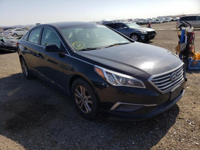 HYUNDAI SONATA SE 2016 with VIN 5NPE24AF5GH348772 - Photo from auction