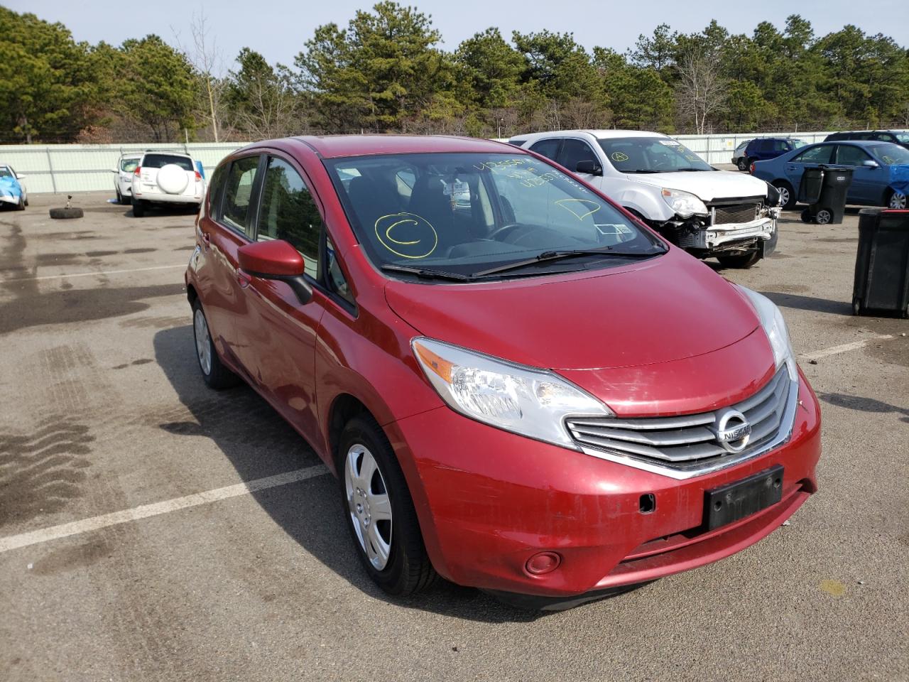 NISSAN VERSA NOTE 2015 with VIN 3N1CE2CP5FL425537 - Photo from auction