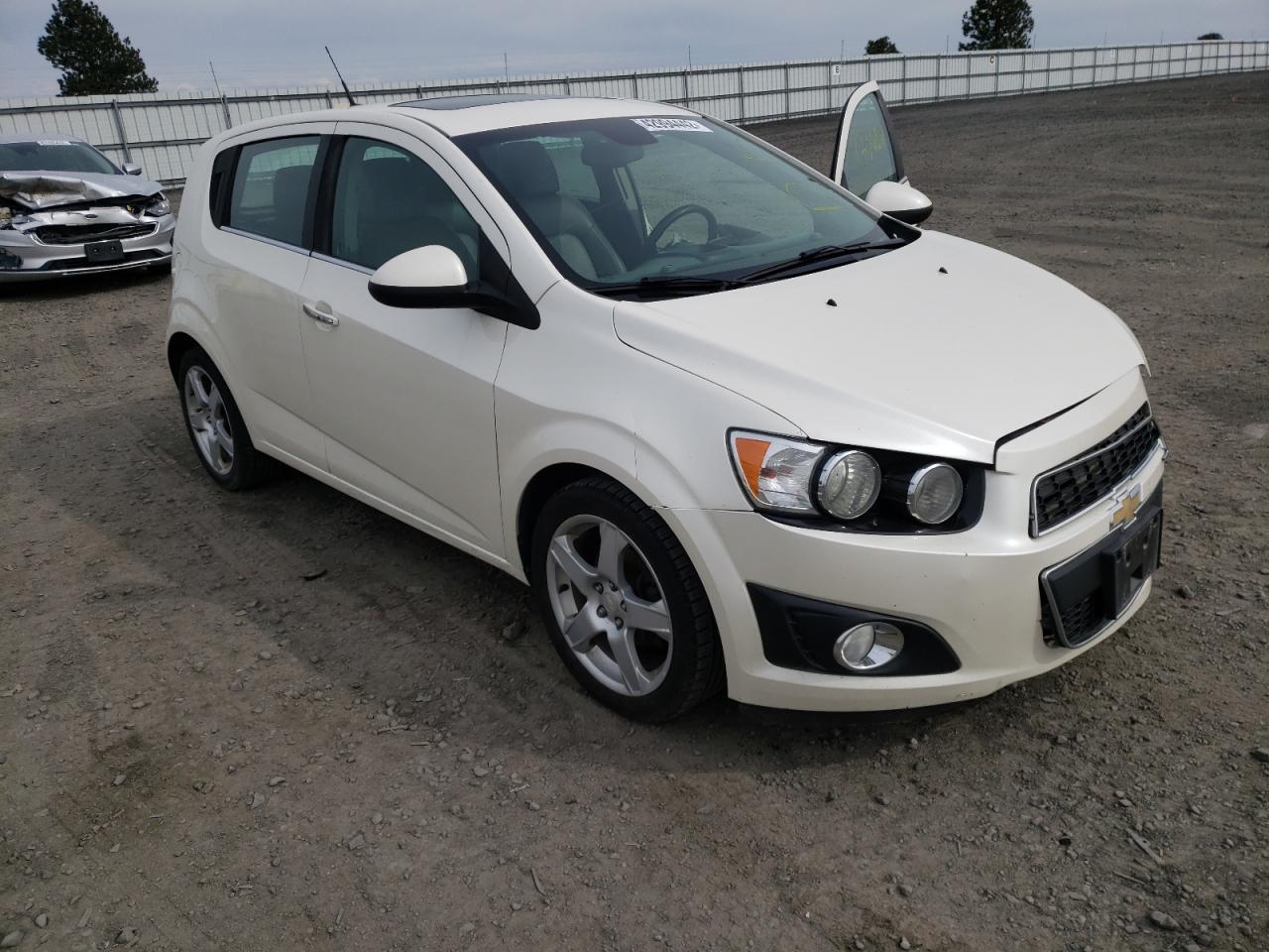CHEVROLET SONIC LTZ 2013 with VIN 1G1JF6SB5D4214719 - Photo from auction