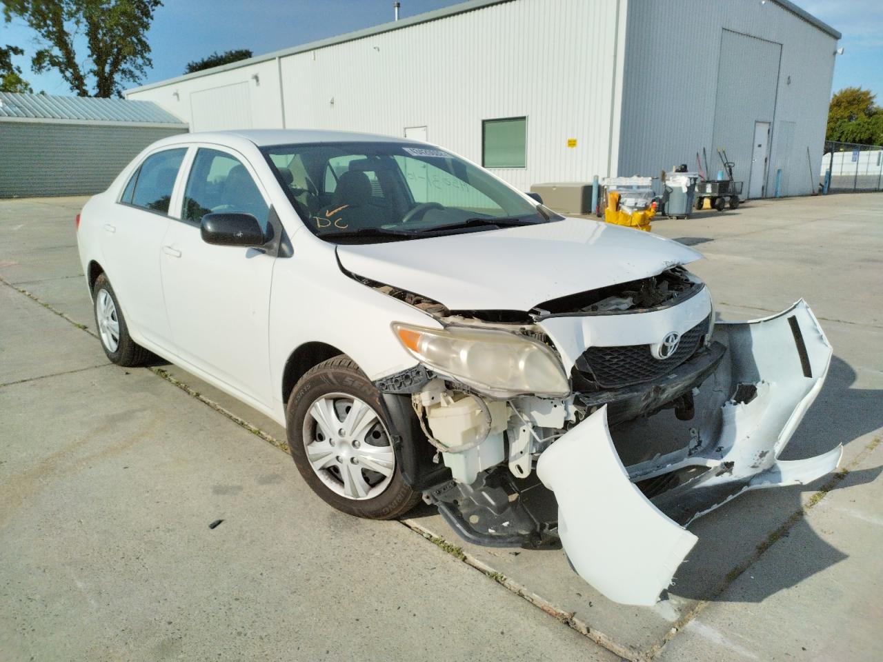 TOYOTA COROLLA BA 2010 with VIN 1NXBU4EE1AZ237062 - Photo from auction