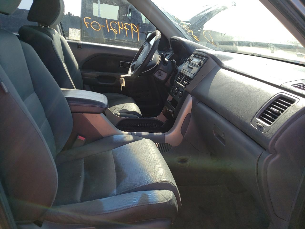 Photo 5 from auction – 2007 HONDA PILOT LX with VIN 5FNYF18197B018044