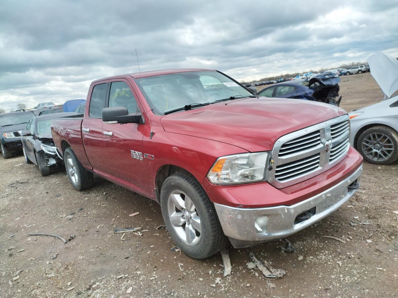 RAM 1500 SLT 2015 with VIN 1C6RR7GM5FS666046 - Photo from auction