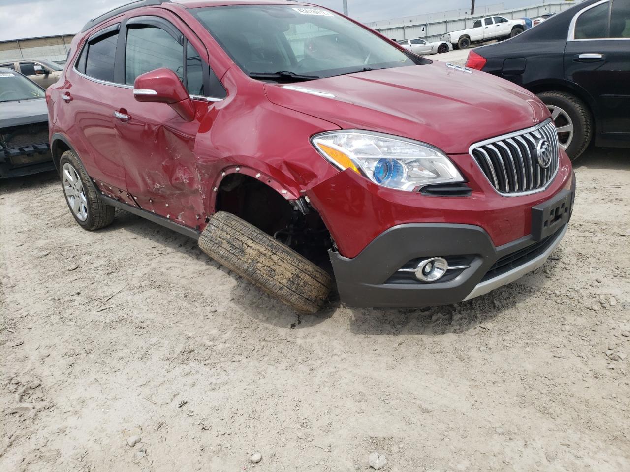 BUICK ENCORE 2014 with VIN KL4CJCSBXEB591597 - Photo from auction