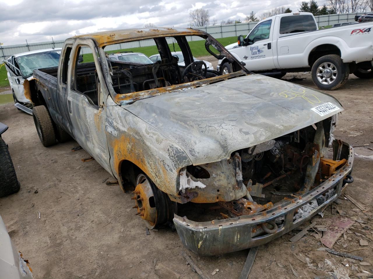 FORD F350 SUPER 2007 with VIN 1FTWX32P97EB10687 - Photo from auction