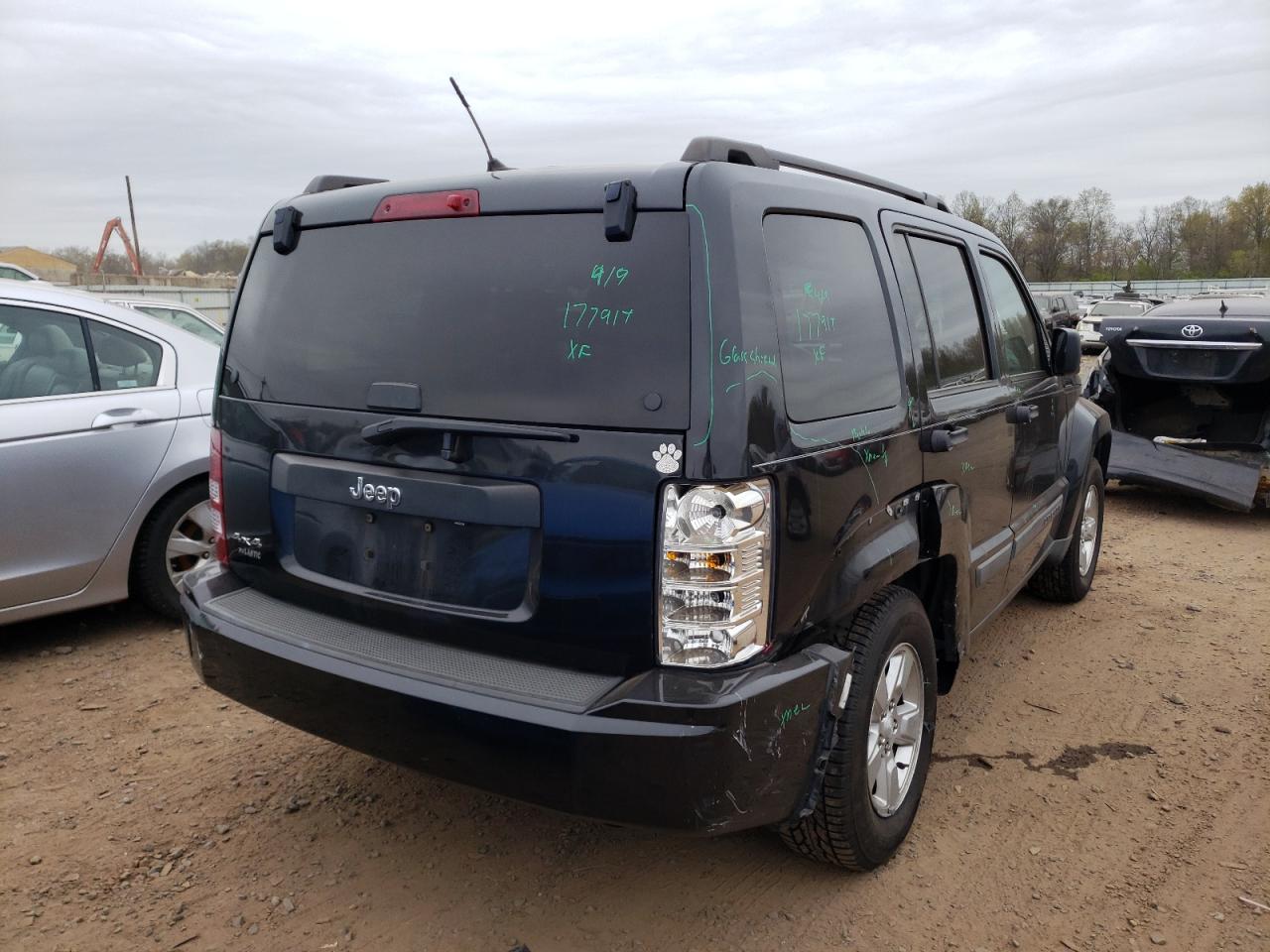 Photo 4 from auction – 2012 JEEP LIBERTY SP with VIN 1C4PJMAK2CW137042