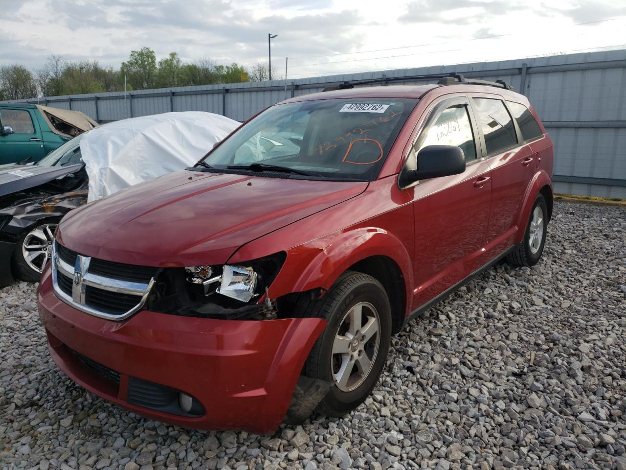 Photo 2 from auction – 2010 DODGE JOURNEY SE with VIN 3D4PG4FB7AT238669
